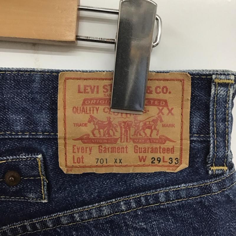 リーバイストラウスアンドコー Levi Strauss & co. パンツ デニム、ジーンズ デニムパンツ スリムパンツ カジュアルパンツ 29インチ 無地 インディゴ / インディゴ / メンズ USED 古着 中古 10139184