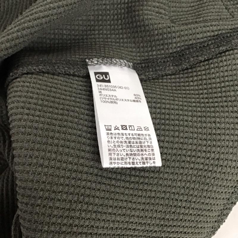 ジーユー GU Tシャツ 半袖 341-351035 ドライワッフルTシャツ 半袖カットソー XL 無地 マルチカラー / マルチカラー / メンズ USED 古着 中古 10132357