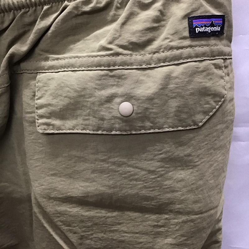 パタゴニア patagonia ボトムス ボトムス 55210SP16 ナイロンパンツ S ロゴ、文字 ベージュ / ベージュ / メンズ USED 古着 中古 10121174