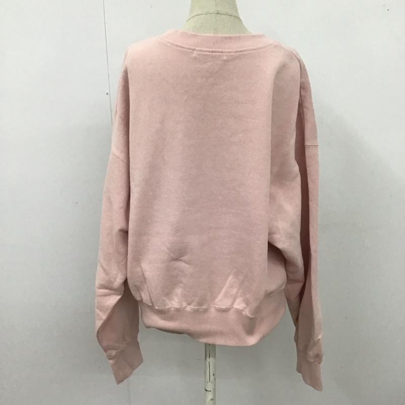 フリークスストア FREAK S STORE トレーナー 長袖 1123248902186 FREE ロゴ、文字 桃 / ピンク / レディース USED 古着 中古 10125026