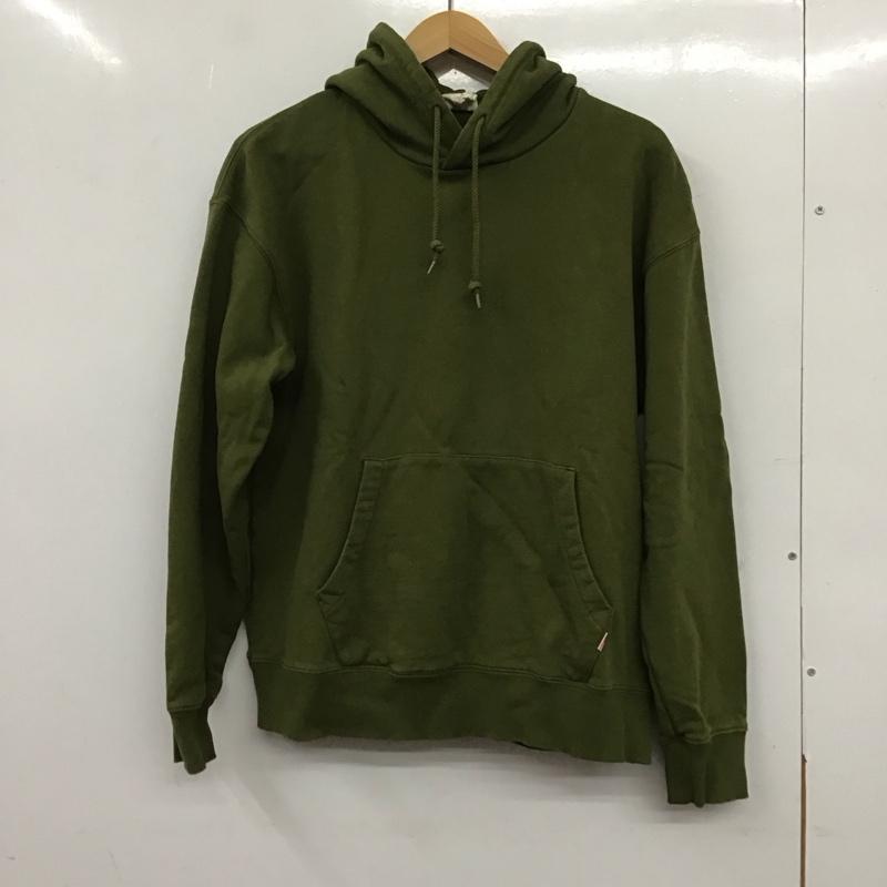 チャオパニックティピー CIAOPANIC TYPY パーカー 長袖 M 無地 カーキ / カーキ / メンズ USED 古着 中古 10136895