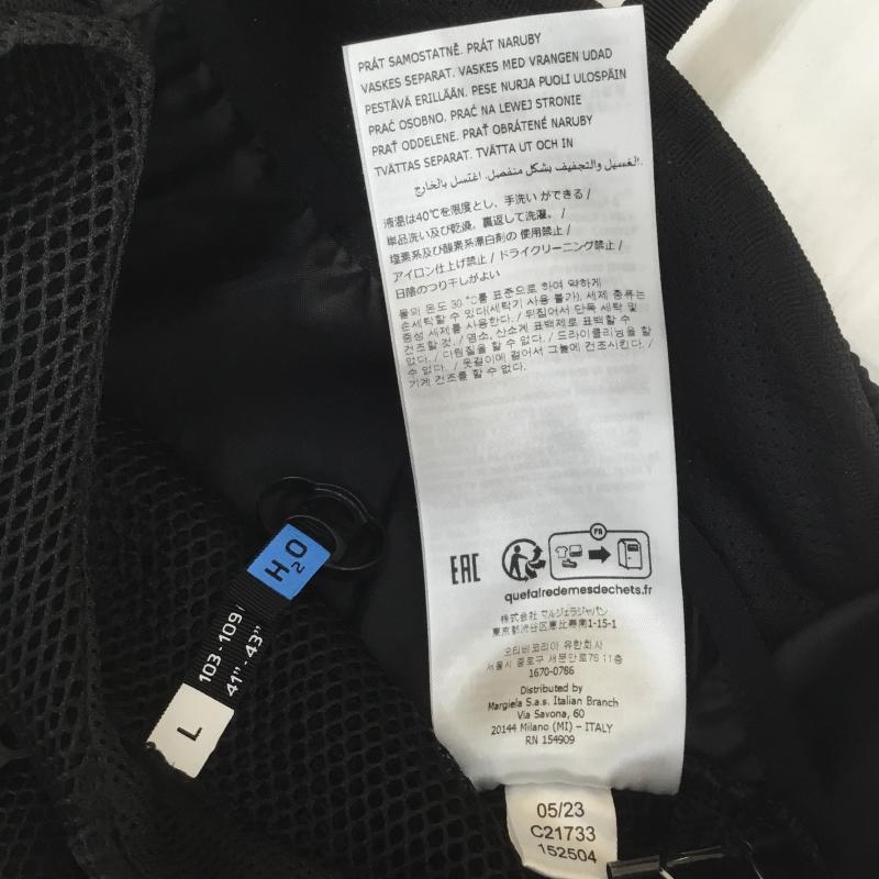 メゾン マルジェラ Maison Margiela ベスト ベスト SALOMON サロモン L ロゴ、文字 黒 / ブラック / メンズ USED 古着 中古 10107617