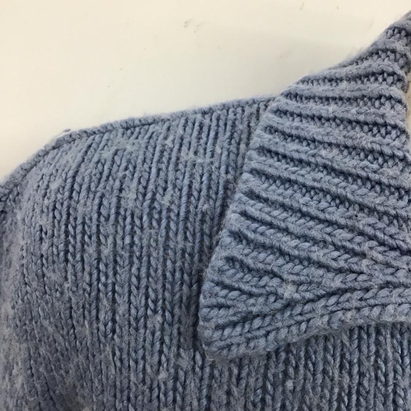 アワーレガシー Our Legacy カーディガン 長袖 4052090048 襟付き M 無地 青 / ブルー / メンズ USED 古着 中古 10123528