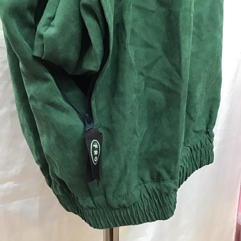 フリークスストア FREAK S STORE カットソー 半袖 ノースリーブカットソー ロゴタンクトップ Vネック fro club L ロゴ、文字 緑 / グリーン / メンズ USED 古着 中古 10122682