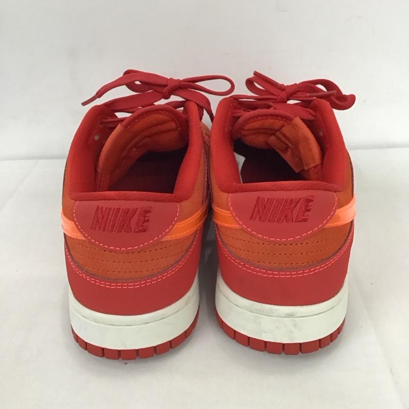 ナイキ NIKE スニーカー スニーカー FD0724-657 DUNK LOW ATL 28cm 28.0cm ロゴ、文字 赤 / レッド / メンズ USED 古着 中古 10123171