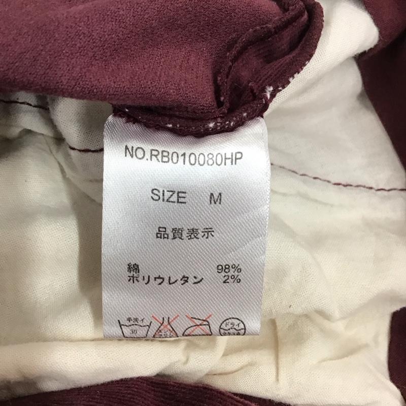 レイジブルー RAGEBLUE パンツ ワークパンツ、ペインターパンツ コーデュロイパンツ ワイドパンツ ストレッチパンツ カジュアルパンツ M 無地 えんじ / ワインレッド / メンズ USED 古着 中古 10116880