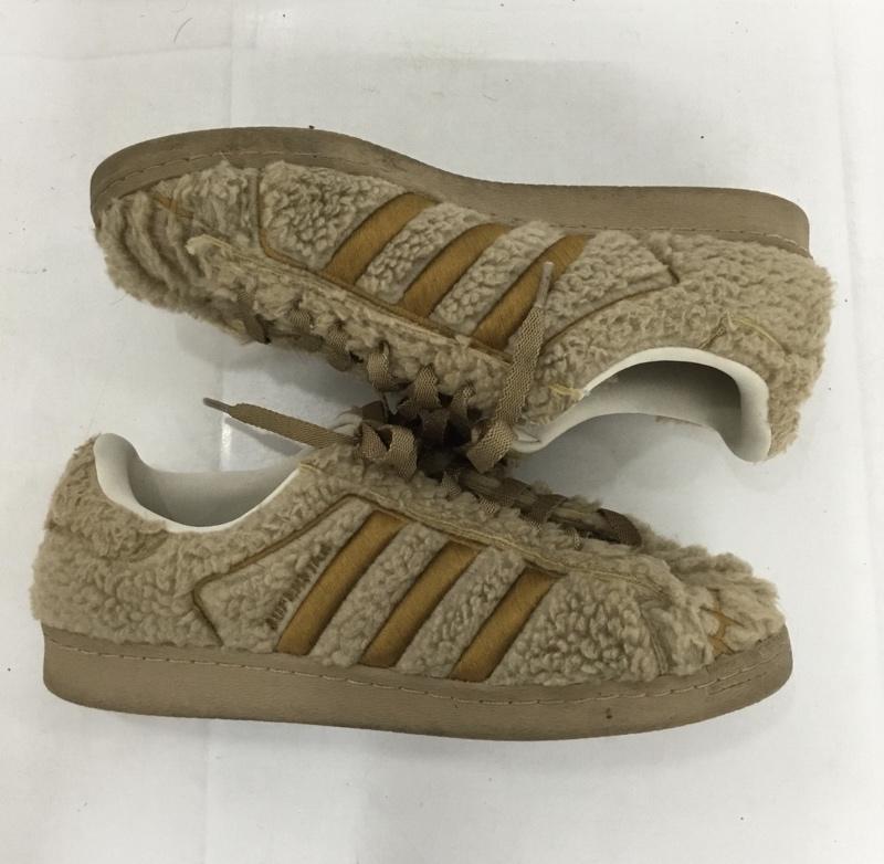 アディダス adidas スニーカー スニーカー ID1636 SUPERSTAR CONCHAS 27cm 27.0cm ロゴ、文字 茶 / ブラウン / メンズ USED 古着 中古 10136378