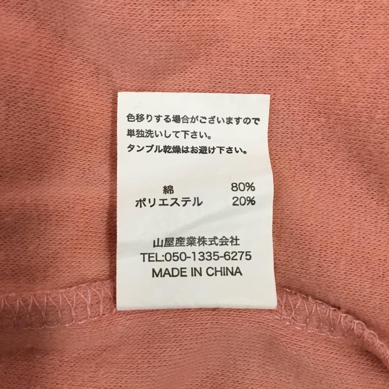 ブルーポート BLUE PORT ポロシャツ 半袖 半袖ポロシャツ カラーシャツ 半袖カットソー XL ロゴ、文字 桃 / ピンク / メンズ USED 古着 中古 10109318