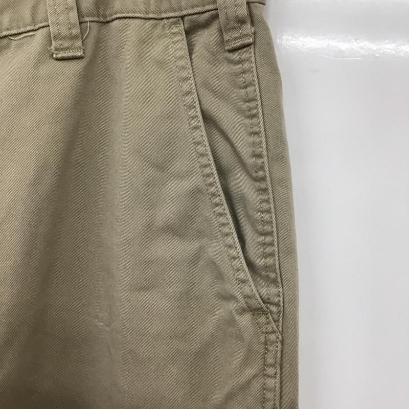 ディッキーズ Dickies パンツ ワークパンツ、ペインターパンツ ワークパンツ ワイドパンツ カジュアルパンツ 36 無地 ベージュ / ベージュ /  メンズ USED 古着 中古 10126650