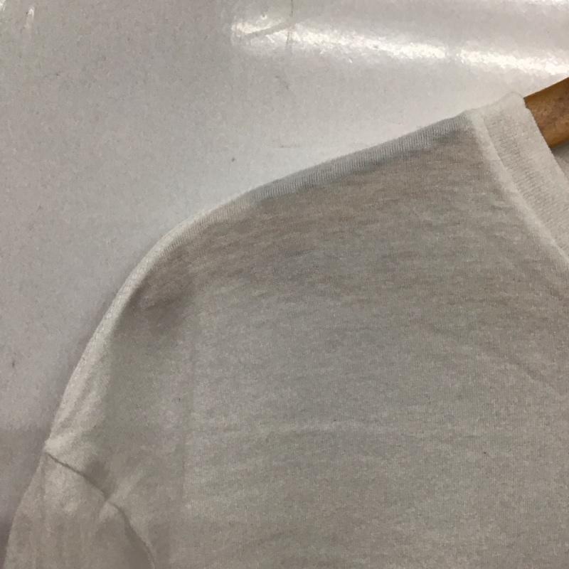 ポロラルフローレン POLO RALPH LAUREN Tシャツ 半袖 半袖カットソー 無地Tシャツ クルーネックカットソー L 無地 白 / ホワイト / メンズ USED 古着 中古 10138113