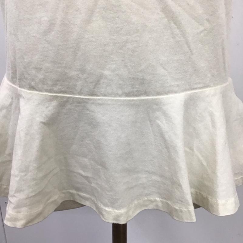 ポロラルフローレン POLO RALPH LAUREN カットソー 半袖 半袖カットソー 無地Tシャツ クルーネックカットソー XS 無地 白 / ホワイト / レディース USED 古着 中古 10115969