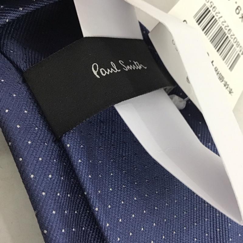 ポールスミス Paul Smith ネクタイ ネクタイ シルク ドット 紺 / ネイビー / メンズ USED 古着 中古 10135318
