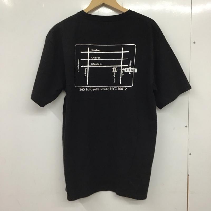 エックスガール X-girl Tシャツ 半袖 105202011001 NYC S/S TEE ニューヨーク L プリント X ロゴ、文字 黒 / ブラック / レディース USED 古着 中古 10137265