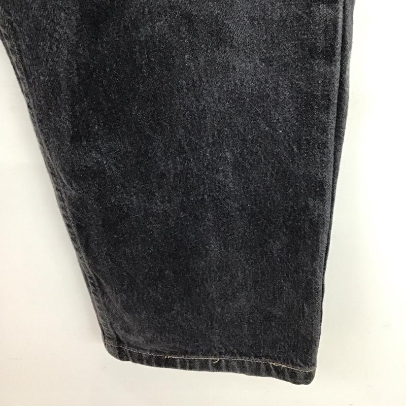 リーバイス Levi s パンツ デニム、ジーンズ 31インチ 無地 黒 / ブラック /  メンズ USED 古着 中古 10123345