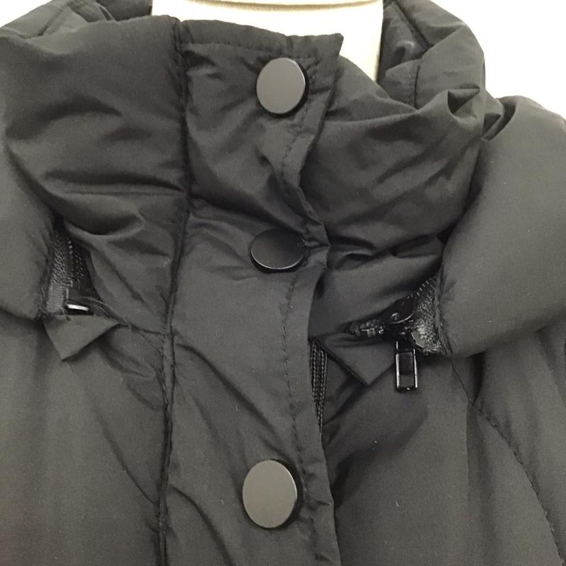 ザラ ZARA ベスト ベスト ジップアップベスト ダウンベスト ノースリーブカットソー ロングベスト XS 無地 黒 / ブラック / レディース USED 古着 中古 10121668