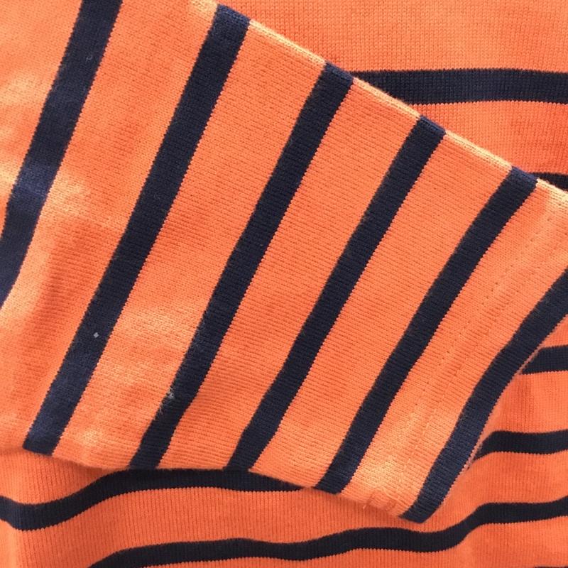 エディーバウアー Eddie Bauer カットソー 長袖 長袖カットソー クルーネックカットソー ロングスリーブカットソー プリントTシャツ M ボーダー柄 マルチカラー / マルチカラー /  メンズ USED 古着 中古 10113548