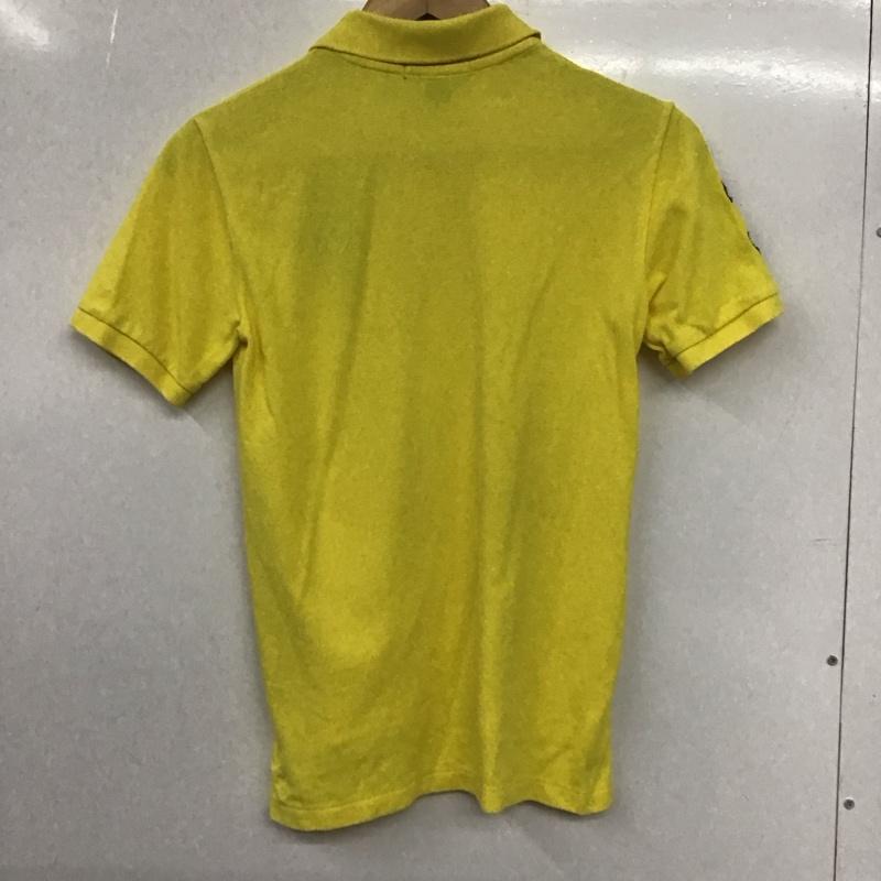 ポロラルフローレン POLO RALPH LAUREN ポロシャツ 半袖 刺繍 S ワンポイント 黄 / イエロー / レディース USED 古着 中古 10133645
