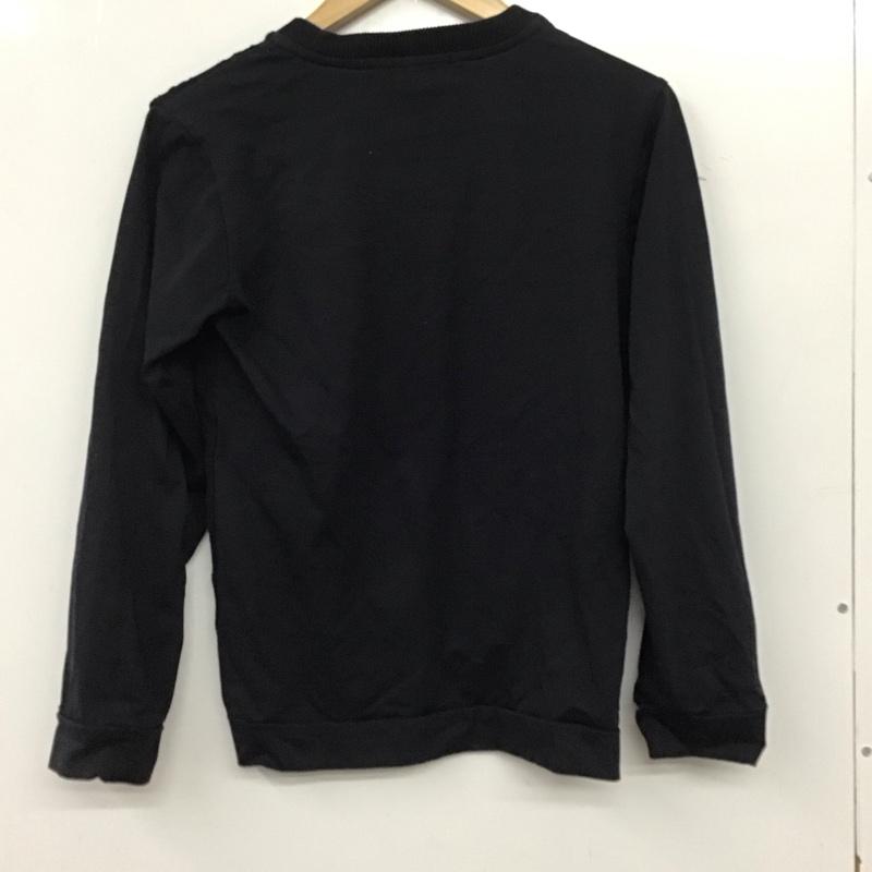 ブラックレーベルクレストブリッジ BLACK LABEL CRESTBRIDGE ニット、セーター 長袖 長袖ニットカットソー クルーネック セーター 2 無地 紺 / ネイビー / メンズ USED 古着 中古 10133184