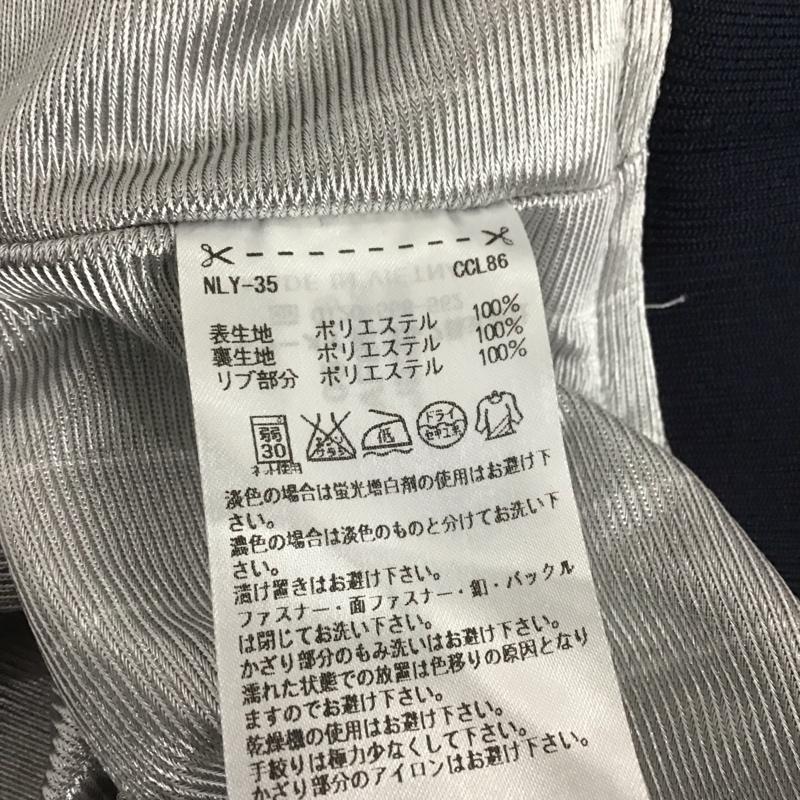 アディダス adidas パーカー 長袖 af8669 ジップアップパーカー ゴルフウェア ボーダー柄 白 / ホワイト / X 紺 / ネイビー / レディース USED 古着 中古 10142390