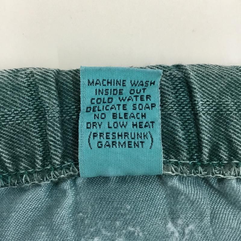 グラミチ GRAMICCI パンツ ショートパンツ ハーフパンツ ショートパンツ カジュアルパンツ 90s usa製 L ロゴ、文字 緑 / グリーン / メンズ USED 古着 中古 10115752