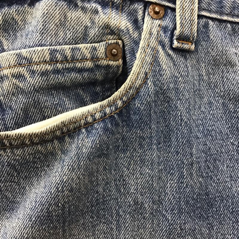 リーバイス Levi s パンツ デニム、ジーンズ デニムパンツ ワイドパンツ カジュアルパンツ 無地 インディゴ / インディゴ / メンズ USED 古着 中古 10145303