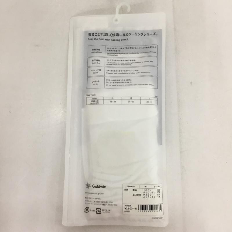 古着 USED ファッション小物 ファッション小物 C3fit 3F09161 クーリングアームカバー 甲無し UVカット ワンポイント 白 / ホワイト / メンズ USED 古着 中古 10132862