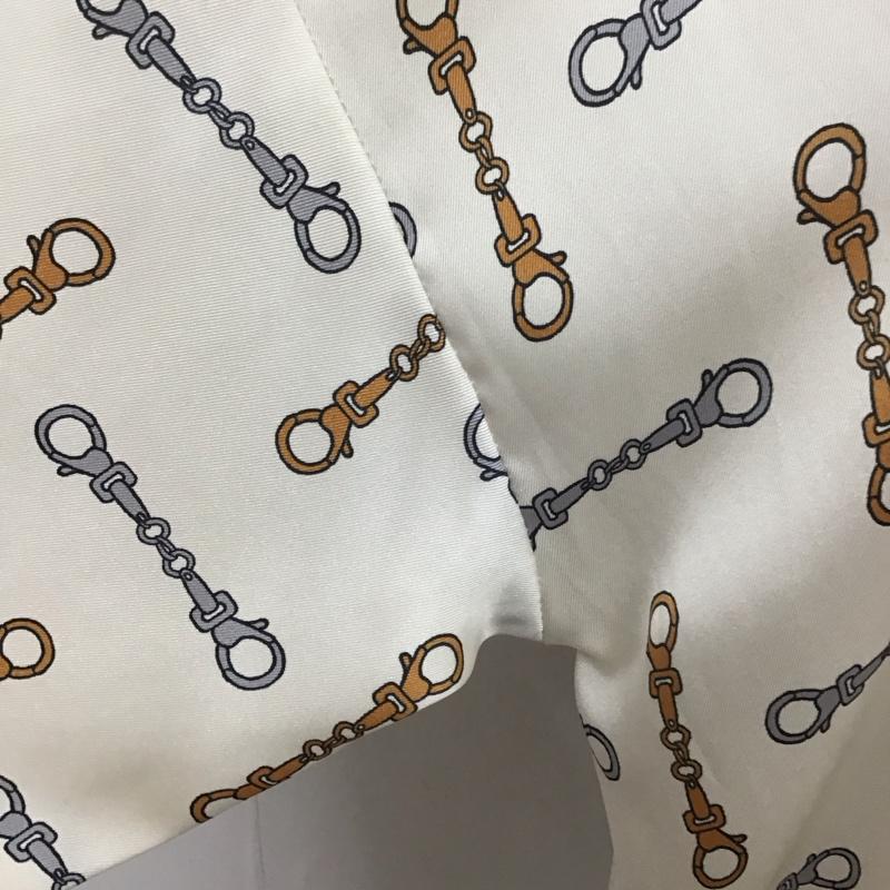 ザラ ZARA カットソー 長袖 ノーカラー スキッパー S 総柄 マルチカラー / マルチカラー /  レディース USED 古着 中古 10114100