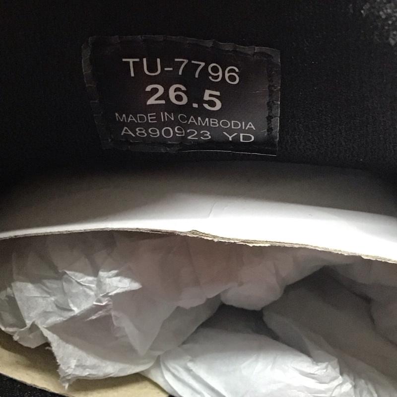 アシックス ASICS 革靴 革靴 TU-7796 texcy luxe ストレートチップ 幅広 箱有 4E 26.5cm 26.5cm 無地 黒 / ブラック / メンズ USED 古着 中古 10111735