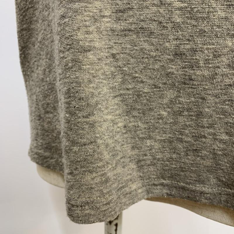 ケービーエフ KBF カットソー 長袖 無地 茶 / ブラウン /  レディース USED 古着 中古 10042700