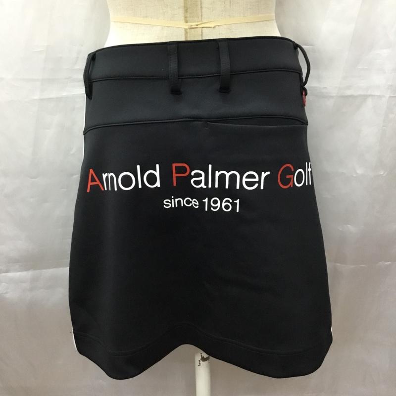 アーノルドパーマー Arnold Palmer スカート ミニスカート AP220308L01 ゴルフウェア スポーツ 7 ロゴ、文字 黒 / ブラック / レディース USED 古着 中古 10112889