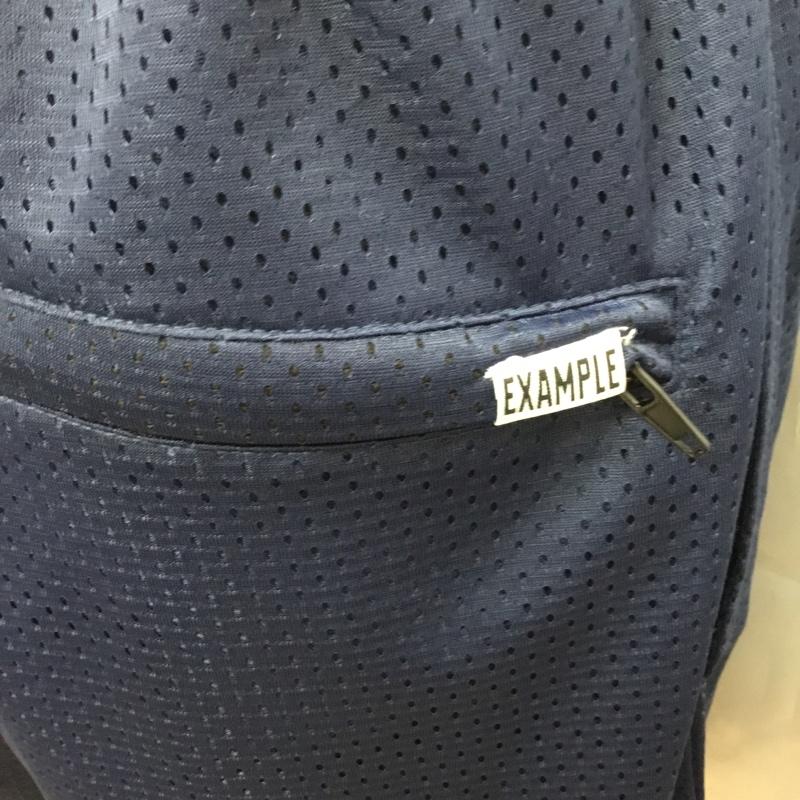 イグザンプル EXAMPLE パンツ ショートパンツ ハーフパンツ ショートパンツ カジュアルパンツ スポーツウェア L 無地 紺 / ネイビー / メンズ USED 古着 中古 10109330