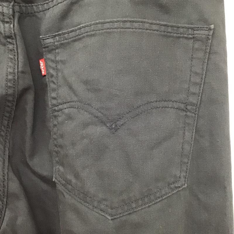 リーバイストラウスアンドコー Levi Strauss & co. パンツ デニム、ジーンズ デニムパンツ ワイドパンツ カジュアルパンツ ストレッチパンツ 36 無地 黒 / ブラック / メンズ USED 古着 中古 10130038