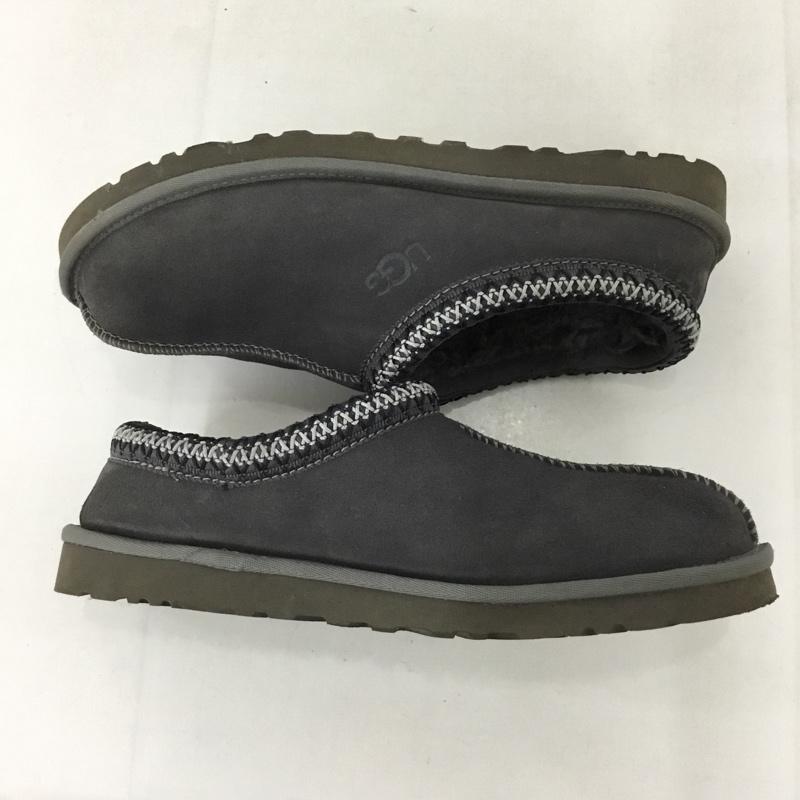アグ UGG スリッポン スリッポン 5950 TASMAN 25cm 25.0cm ロゴ、文字 灰 / グレー / レディース USED 古着 中古 10128290