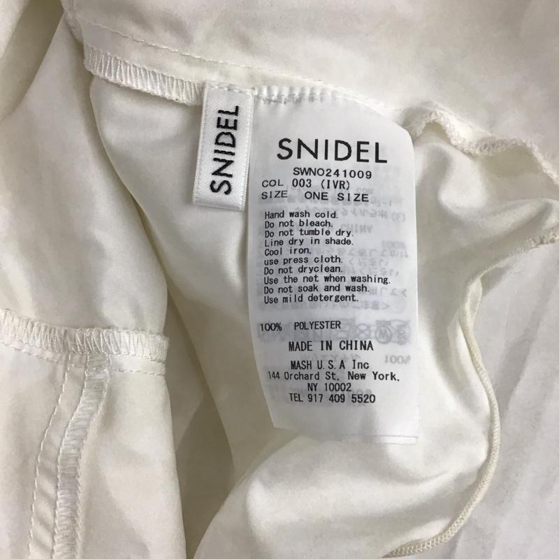 スナイデル SNIDEL ワンピース ロングスカート ノースリーブロングスカート キャミワンピ フレアスカート 総柄 マルチカラー / マルチカラー /  レディース USED 古着 中古 10132655