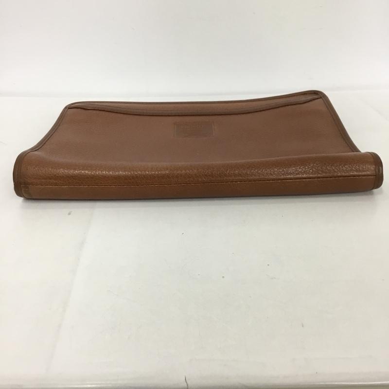 バーバリーズ BURBERRYS セカンドバッグ セカンドバッグ クラッチバッグ ロゴ、文字 茶 / ブラウン / メンズ USED 古着 中古 10129955