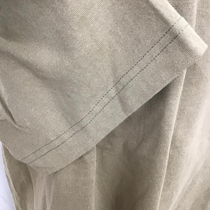 カーハート Carhartt Tシャツ 半袖 半袖カットソー プリントTシャツ クルーネックカットソー L ロゴ、文字 ベージュ / ベージュ / メンズ USED 古着 中古 10107988