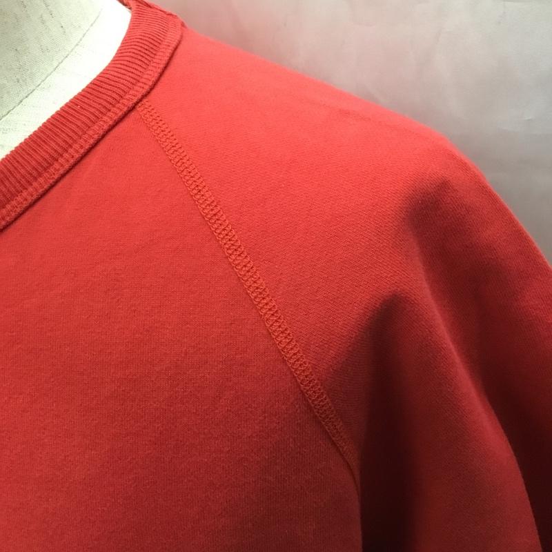 ポロスポーツラルフローレン POLOSPORT Tシャツ 半袖 半袖スウェットカットソー クルーネックカットソー ラグラン L ロゴ、文字 赤 / レッド /  メンズ USED 古着 中古 10108534