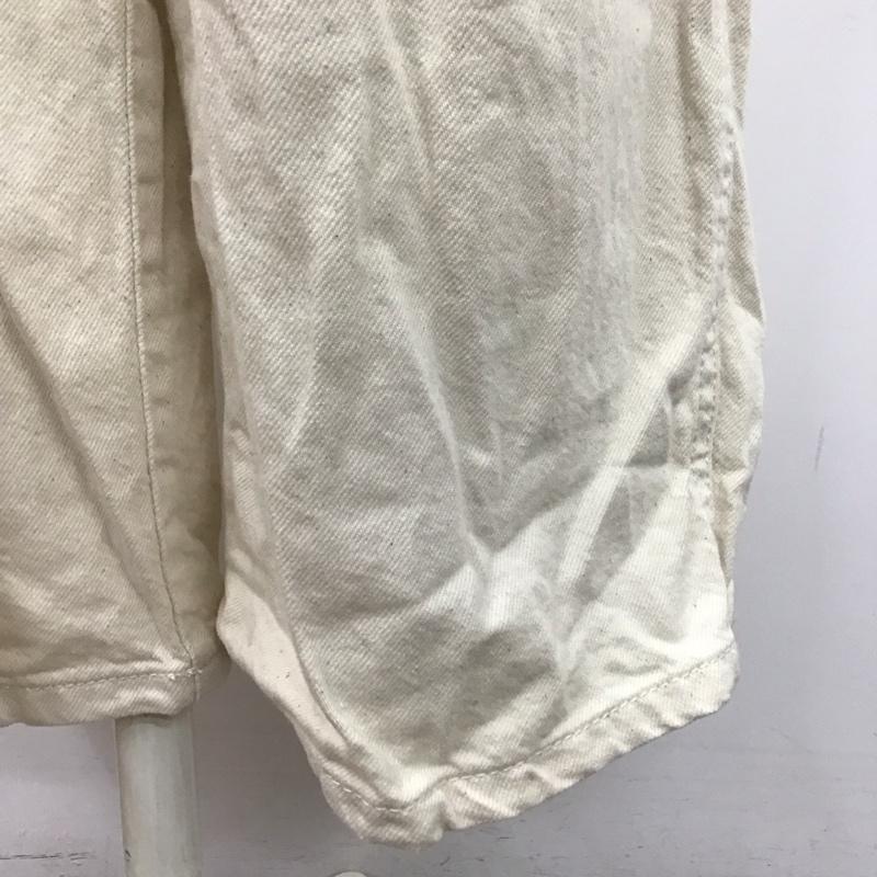 サマンサモスモスブルー Samansa Mos2 blue サロペット・オーバーオール サロペット、オーバーオール 1405430 ECO DENIM デニム FREE 無地 アイボリー / アイボリー / レディース USED 古着 中古 10111448