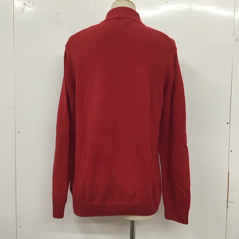 チャップス CHAPS ニット、セーター 長袖 長袖ニットカットソー ニット セーター ジップアップネックニット M ロゴ、文字 マルチカラー / マルチカラー / メンズ USED 古着 中古 10124790