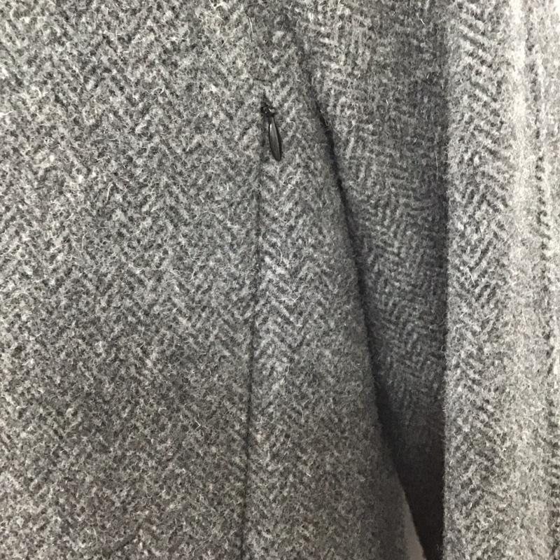 ハレ HARE コート コート一般 ロングコート ロングジャケット カラージャケット アウター S 無地 灰 / グレー / メンズ USED 古着 中古 10123950