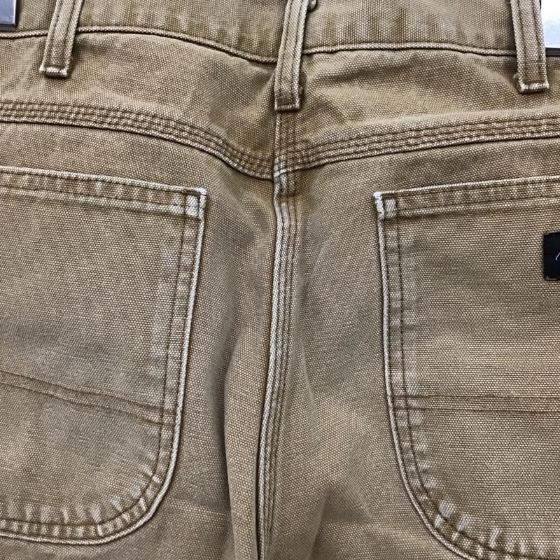 ディッキーズ Dickies パンツ ワークパンツ、ペインターパンツ 607645025674 ダックペインターパンツ 34×32 34 ワンポイント 茶 / ブラウン /  メンズ USED 古着 中古 10122628