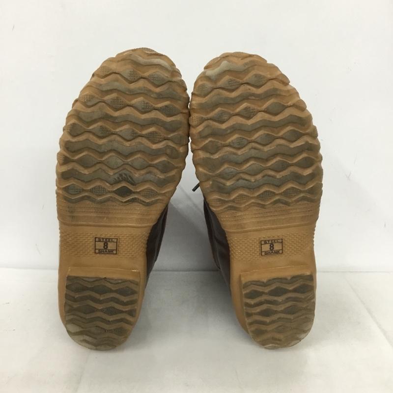 ダナー Danner ブーツ ショートブーツ 90301X SLUSHER 5 EYELETS US8 US:8 ロゴ、文字 茶 / ブラウン / メンズ USED 古着 中古 10138035