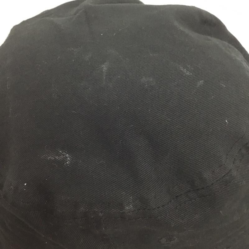 ニューエラ NEW ERA 帽子 ハット バケットハット バケハ ロゴ、文字 黒 / ブラック / メンズ USED 古着 中古 10124135