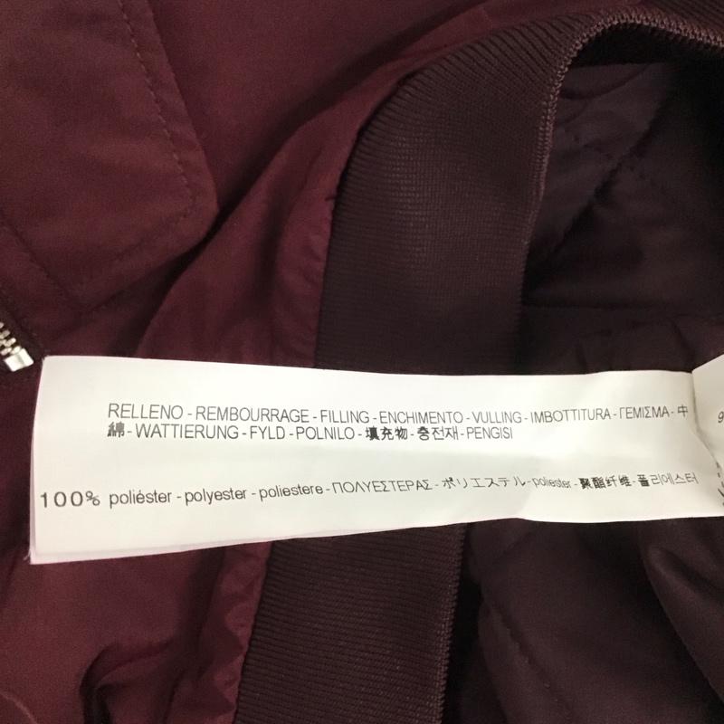 ザラ ZARA ジャケット、上着 ジャンパー、ブルゾン 3427 236 660 S 無地 えんじ / ワインレッド / レディース USED 古着 中古 10131325