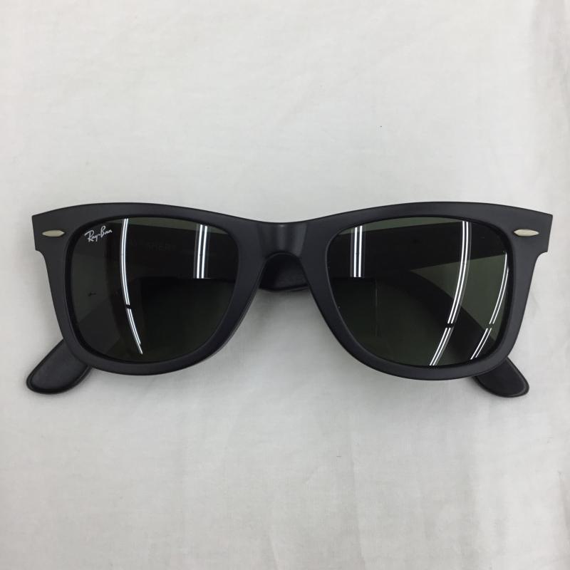 レイバン Ray-Ban めがね・サングラス サングラス RB2140-A ロゴ、文字 黒 / ブラック / X 緑 / グリーン / メンズ USED 古着 中古 10131957