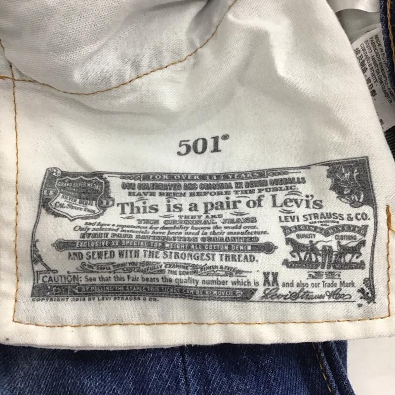 リーバイストラウスアンドコー Levi Strauss & co. パンツ デニム、ジーンズ デニムパンツ ワイドパンツ カジュアルパンツ 38 無地 インディゴ / インディゴ / メンズ USED 古着 中古 10134688