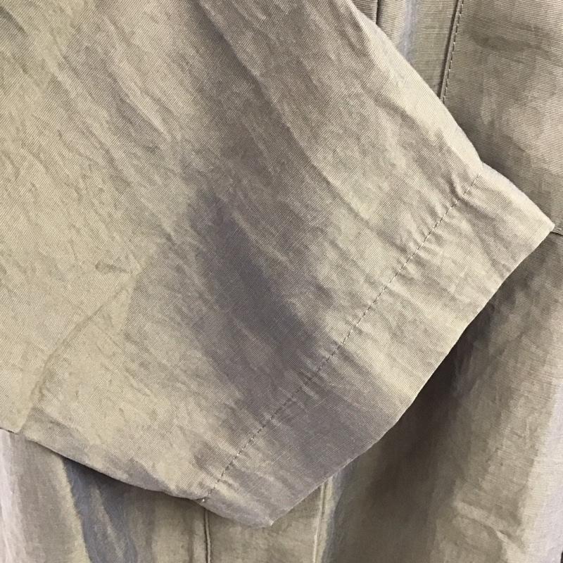 ザラ ZARA シャツ、ブラウス 長袖 XS 無地 カーキ / カーキ / レディース USED 古着 中古 10110495