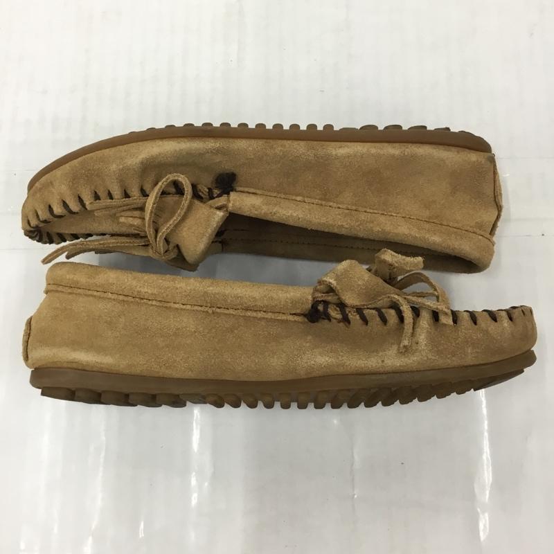 ミネトンカ Minnetonka カジュアルシューズ カジュアルシューズ 407T モカシン 23cm 箱有 23.0cm 無地 ベージュ / ベージュ / レディース USED 古着 中古 10105894