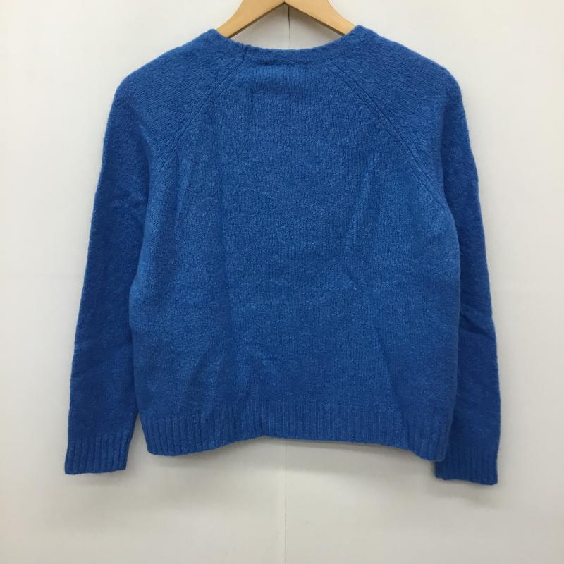 マックスマーラ Max Mara ニット、セーター 長袖 S 無地 青 / ブルー / レディース USED 古着 中古 10138370
