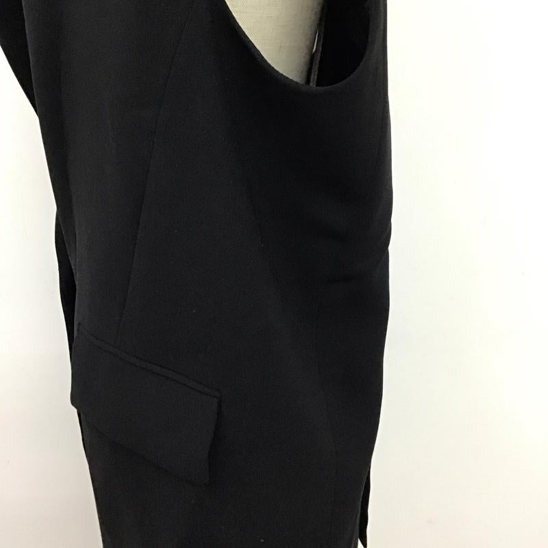 ザラ ZARA ベスト ベスト 2681 878 800 襟付き S 無地 黒 / ブラック / レディース USED 古着 中古 10125001